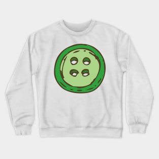 Buttons Crewneck Sweatshirt